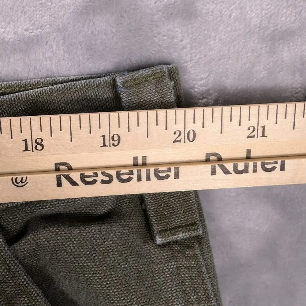 Carhartt Jeans Mens 40x30 Relaxed Fit Carpenter Pants Green Rugged Work Farm